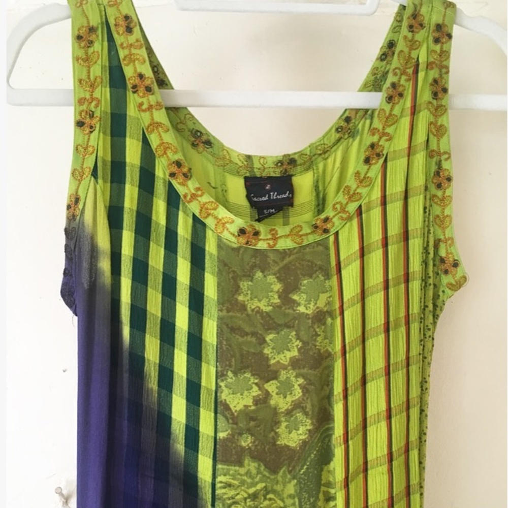 SACRED THREADS 90S VINTAGE BOHO DRESS